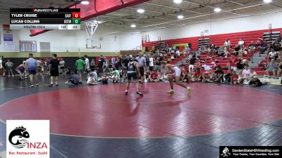 Youth-150+ Quarterfinals (8 Team) - Lucas Collins, Ocean Twp vs Tyler Cruise, Easton (PA)