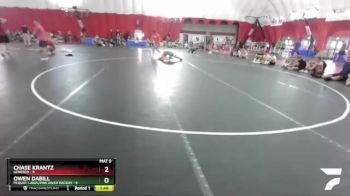 126 lbs Placement Matches (16 Team) - Chase Krantz, Geneseo vs Owen Dabill, Pequot Lakes/Pine River Backus