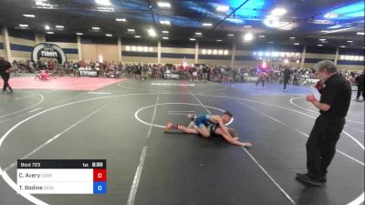 102 kg Semifinal - Connor Avery, Carbon Wrestling vs Tate Bodine, Desert Dogs WC