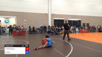 49 kg Round Of 32 - Cristelle Rodriguez, Team California vs Hurshal Pol, Team Indiana
