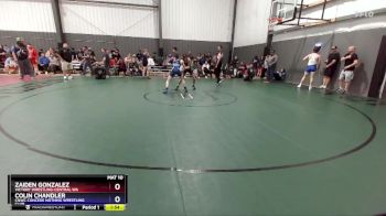 113 lbs Round 2 - Zaiden Gonzalez, Victory Wrestling-Central WA vs Colin Chandler, CNWC Concede Nothing Wrestling Club