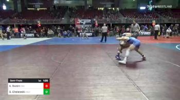 116 lbs Semifinal - Kegan Swain, Chaparral Wrestling Club vs Dylan Chelewski, Colorado Outlaws