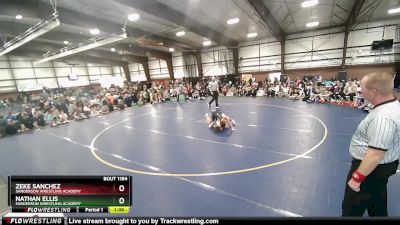 95 lbs 1st Place Match - Zeke Sanchez, Sanderson Wrestling Academy vs Nathan Ellis, Sanderson Wrestling Academy