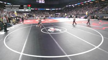 Cons. Round 2 - Paisley Hoffman, North Central vs Madalyn Andersen, Adams Central