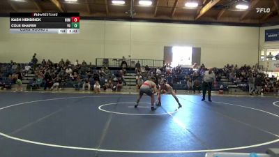 165 lbs Cons. Round 2 - Cole Shafer, Vanguard vs Kash Hendrick, Cal Poly Humbolt