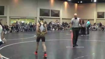 80 lbs Finals (2 Team) - Rydge Sterna, Iowa Silver vs Eli Carter, AYWO