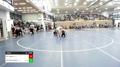 125 lbs Round Of 32 - Major Lewis, Bloomsburg vs Weston Pisarchick, Clarion