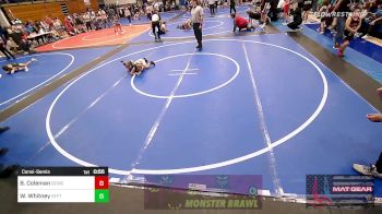 60-66 lbs Consolation - Barrett Coleman, Deer Creek Wrestling Club vs Wrigley Whitney, Standfast