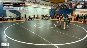 155 lbs. Champ. Round 1 - Emma Husser, Clarksville vs Aniston Cremer, Ste Genevieve