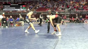2A-190 lbs Quarterfinal - Dru Diaz, Assumption, Davenport vs Austin Scranton, Anamosa