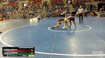 160 lbs Semis - Tyrus Jangula, W1-Bismarck vs Joseph Moreno, W3-Dickinson