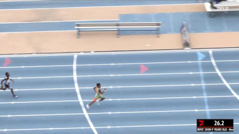 Youth Boys' 200m, Finals 7 - Age 9
