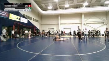 113 lbs Cons. Round 4 - Brayden Folsom, Spanish Fork vs Osman Muridi, Kearns