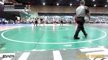 76 lbs 3rd Place - Quintin Faull, Red Wave Wrestling vs Masten Felix, Mantanona TC