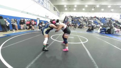 190 lbs Cons. Semi - Yarely Vasquez, Imperial vs Vanessa Gomez, Franklin