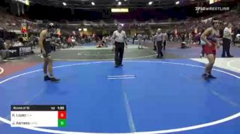 132 lbs Round Of 16 - Kevin Lopez, Elk Grove WC vs Jesse Aarness, Team Champs