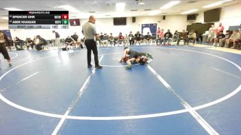 138 lbs Cons. Round 6 - Spencer Ohr, Westminster vs Amir Khanjan, Westview