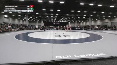 113 lbs Champ. Rd Of 64 - Jackson Bell, The Wrestling Academy vs Ashdyn Densley, Carbon Wrestling Club
