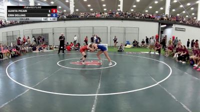 135 lbs Alketa Picari, Illinois vs Erin Delling, Missouri