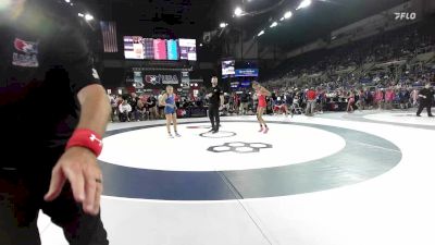 125 lbs Champ. Rd Of 128 - Kaison Miller, KS vs Rylee Sexton, OK