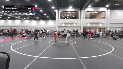 165 lbs Champ. Rd Of 16 - Lane Redwine, Heritage Youth Wrestling Club vs Micah Portivent, Guerrilla Wrestling Academy