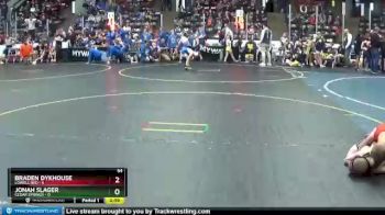 54 lbs Round 3 (4 Team) - Jonah Slager, Cedar Springs vs Braden Dykhouse, Lowell Red