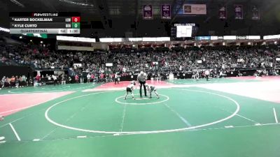 75 lbs Quarterfinal - Karter Bockelman, LCW3 vs Kyle Curto, DONA