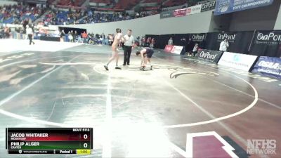 5A-106 lbs Cons. Round 1 - Jacob Whitaker, Ridgeview vs Philip Alger, Crater