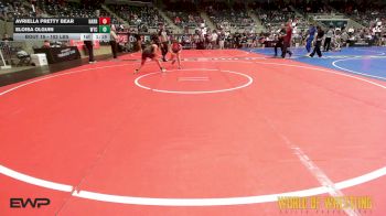 102 lbs Round Of 16 - Avriella Pretty Bear, Harrah Little League Wrestling vs Eloisa Olguin, WTC