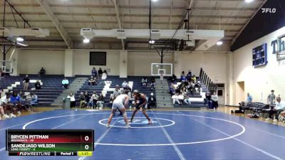 175 lbs Finals (2 Team) - Sandejago Wilson, Long County vs Brycen Pittman, Brunswick