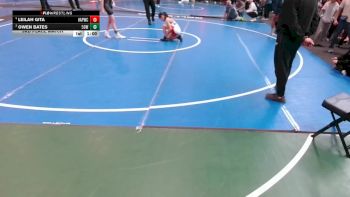 75 lbs 3rd Place Match - Leilah Gita, Heart And Pride Wrestling Club vs Owen Bates, 512 Outlaw Wrestling