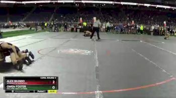 D1-140 lbs Cons. Round 3 - Owen Foster, Holland West Ottawa vs Alex Biundo, Wyandotte Roosevelt
