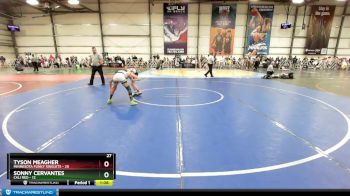 80 lbs Rd# 2 10:30am Friday - Tyson Meagher, Minnesota Funky Singlets vs Sonny Cervantes, Cali Red