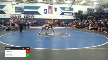 Semifinal - Zach Keal, Mill Valley vs Eli Rocha, Platte Co