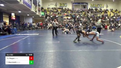 121 lbs Consy 7 - Shamus Regan, Wyoming Seminary vs Tommy Marchetti, Delbarton-NJ