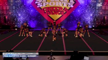 Peak Elevation Cheer - Everest [2026 L2 Junior - D2 - Small Day 1] 2026 Spirit Sports Colorado Springs Nationals