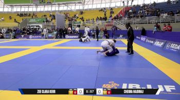 Cheima Hajdinaj vs Zoe Clara Kerr 2025 Brasileiro Jiu-Jitsu IBJJF