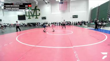144 lbs Cons. Round 3 - Robert Martinez, Sonora vs David McCormick, Hueneme