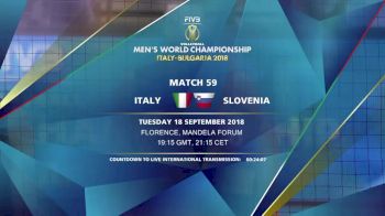 ITA vs SLO | 2018 FIVB Men's World Championships