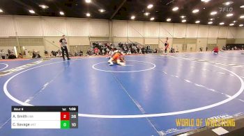 150 lbs Rr Rnd 3 - Augustus Smith, LWA 14U vs Cody Savage, Untouchables 14U