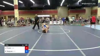 61 kg Consi Of 16 #1 - Jordyn Fouse, Team Pennsylvania vs Katelyn Vasquez, Category 5 Wrestling Club