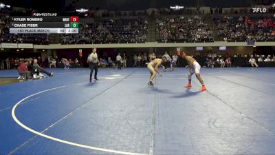 149 lbs 1st Place Match - Kyler Romero, Wartburg vs Chase Fiser, Loras