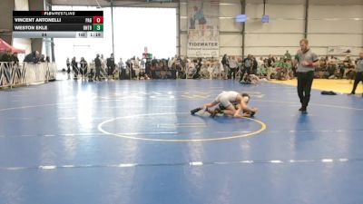 84 lbs Round 1 - 9:00am Saturday - Vincent Antonelli, PA Gold vs Weston Ekle, Untouchables