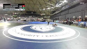 Boys 1A 106 lbs Champ. Round 2 - Jordan Meadows, Elma vs Christopher Zamudio, Blaine