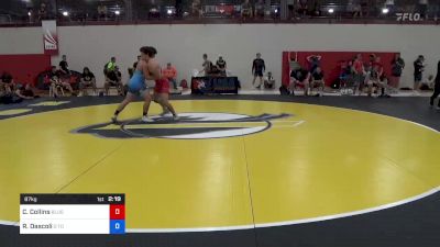 87 kg Round Of 16 - Connor Collins, Blugold Wrestling Club vs Rocco Dascoli, O Town Wrestling Club