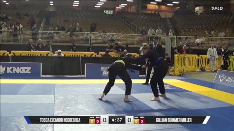Gillian Summer Miller vs Tosca Eleanor Necoechea 2025 Pan Jiu Jitsu IBJJF Championship