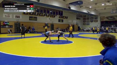 141 lbs Round Of 32 - Mason Blair, Clovis North vs Ryder Sprague, West Linn (OR)