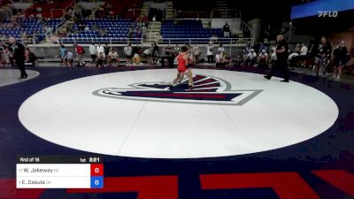 113 lbs Rnd Of 16 - William Jakeway, SC vs Eric Casula, OK