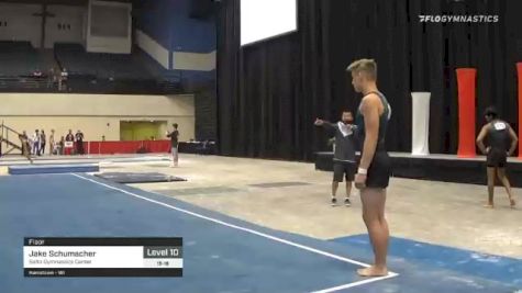 Jake Schumacher - Floor, Salto Gymnastics Center - 2021 USA Gymnastics Development Program National Championships