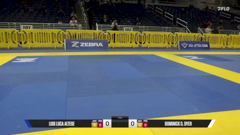 Dominick D. Dyer vs Luis Luca Altese 2025 Pan IBJJF Jiu-Jitsu No-Gi Championship